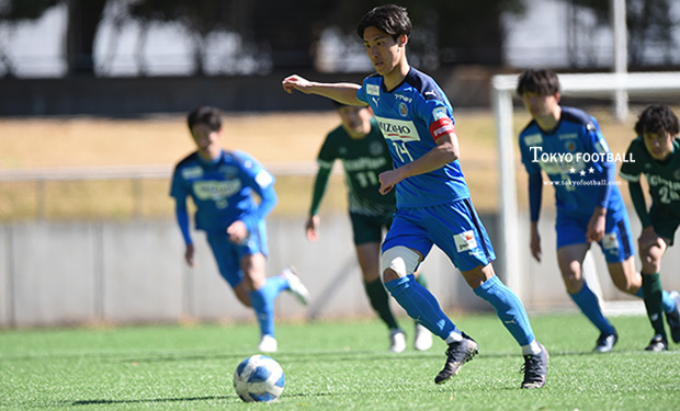 写真：東京Uは新関の2ゴールなどで5－0で快勝。