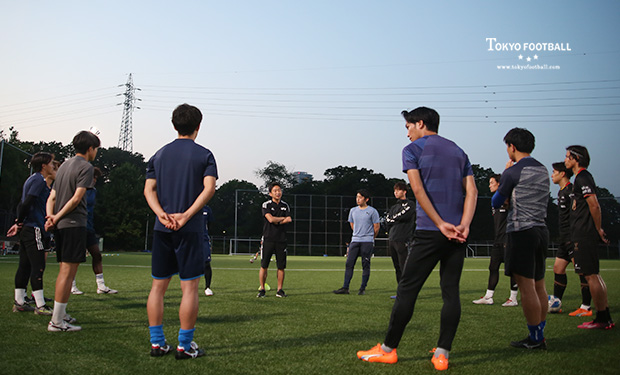 写真：8月の関東予選に向けてスタートした東京国体選抜チーム。