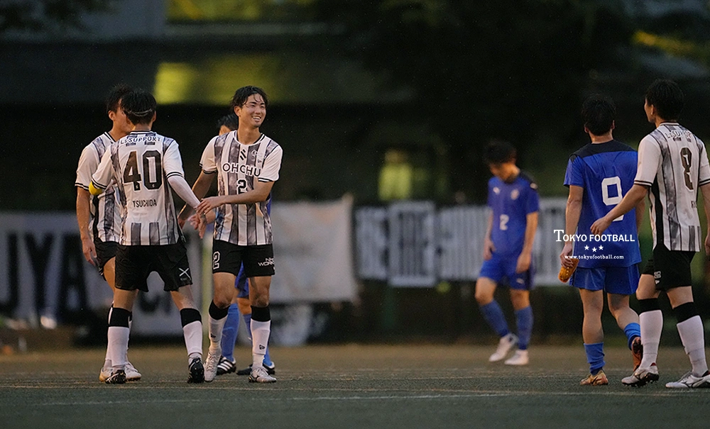 写真：宮崎（2番）のゴールで9勝目を挙げたSHIBUYA。