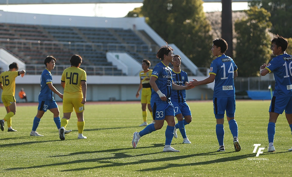 写真：武蔵野は宍戸のゴールで東京Uに1－0で勝利。（写真：小林渓太）
