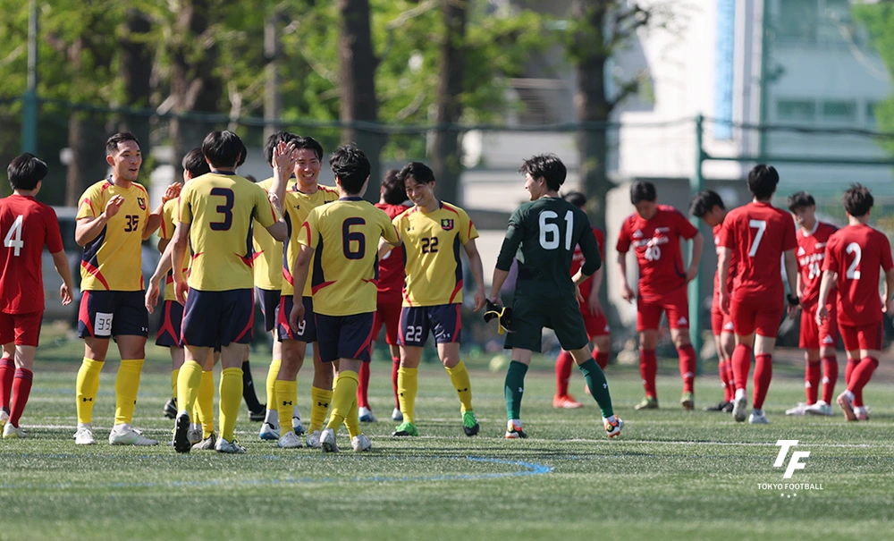 写真:開幕戦で勝利した慶應BRB。
